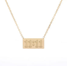 Load image into Gallery viewer, Angel Number 11:11 Necklaces
