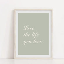 Load image into Gallery viewer, Matisse Live The Life You Love | Art Print
