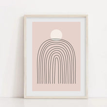 Load image into Gallery viewer, Matisse Pink Rainbow | Art Print
