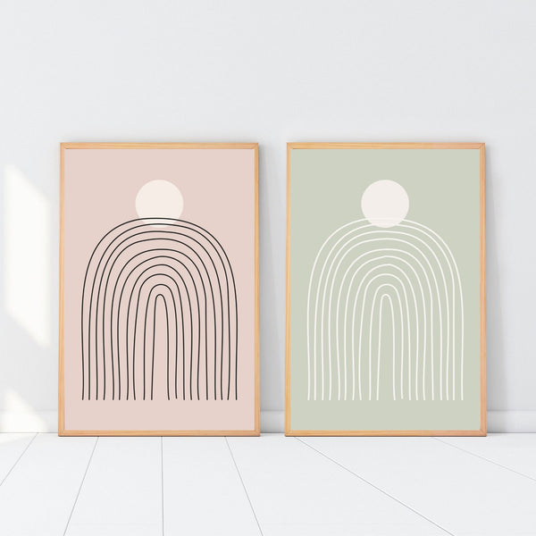 Matisse Rainbow Set of 2 | Gallery Wall