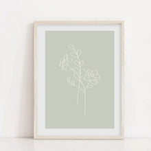 Load image into Gallery viewer, Matisse Sage Flower | Art Print
